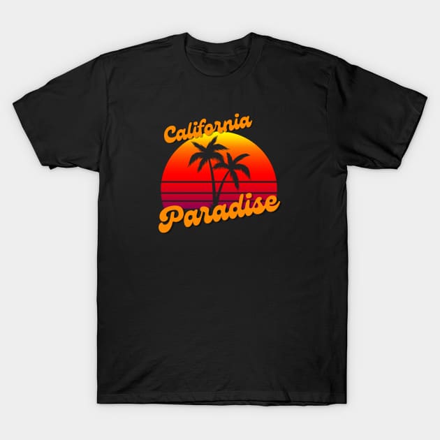 Retro Vintage California T-Shirt by M.Y